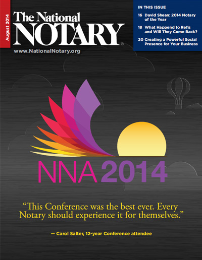 The National Notary - August 2014